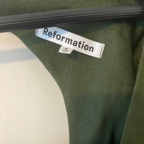 Reformation Open Back Mini Dress - Picture 5 of 6